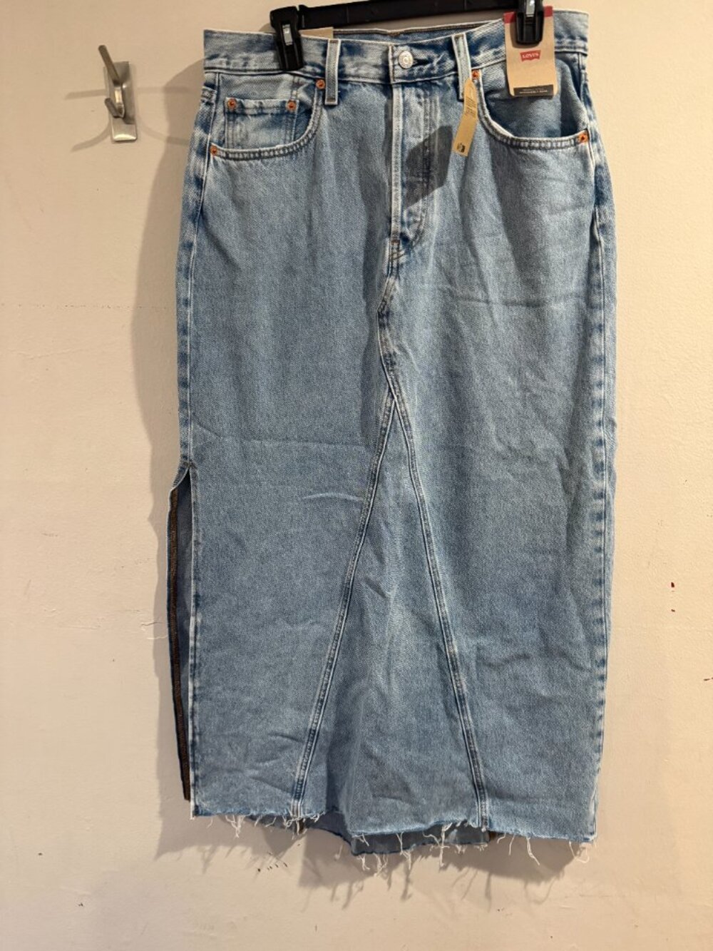 Levi's Denim Maxi Skirt Women's size 30 Brand New